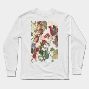 Parrots and Flora Long Sleeve T-Shirt